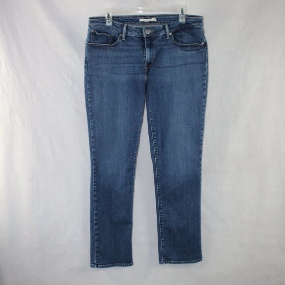 Levis 714 Straight Jeans - Picture 4 of 9